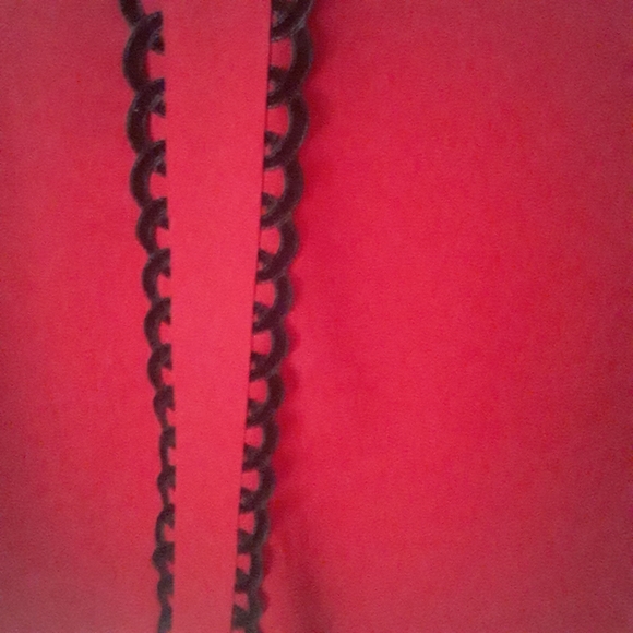 Vintage Debra Michael's Red and black dress 10 - Picture 4 of 6